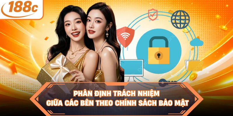 Phân định trách nhiệm giữa các bên theo chính sách bảo mật